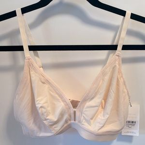 LIVELY Mesh Trim Bralette
